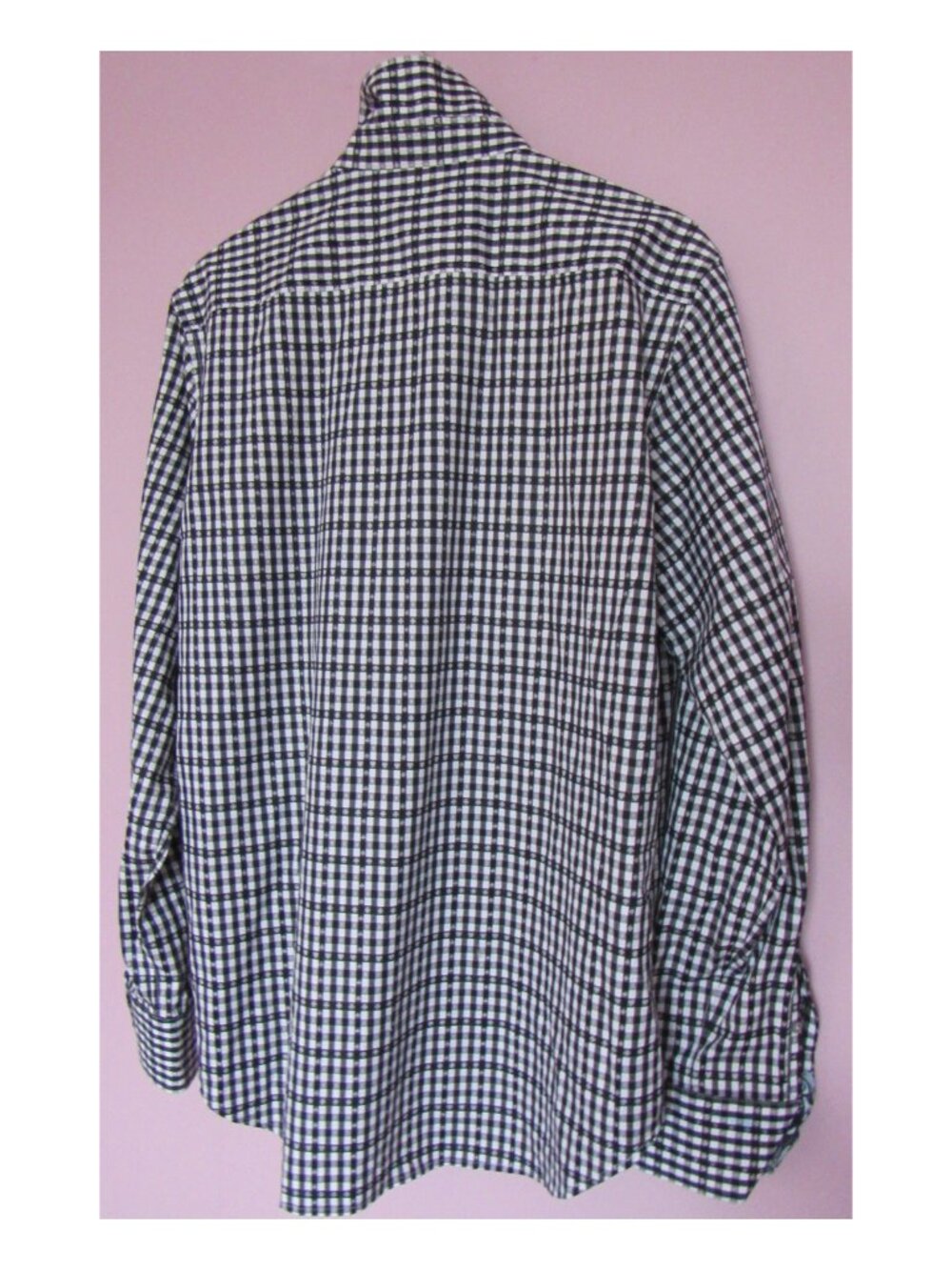 Robert Graham Casual Shirt Mens L Black Geometric Long sleeves - Picture 11 of 12